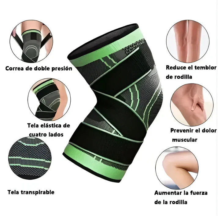 Rodillera de Compresión Ajustable OrtoPro™ + 1 EXTRA GRATIS